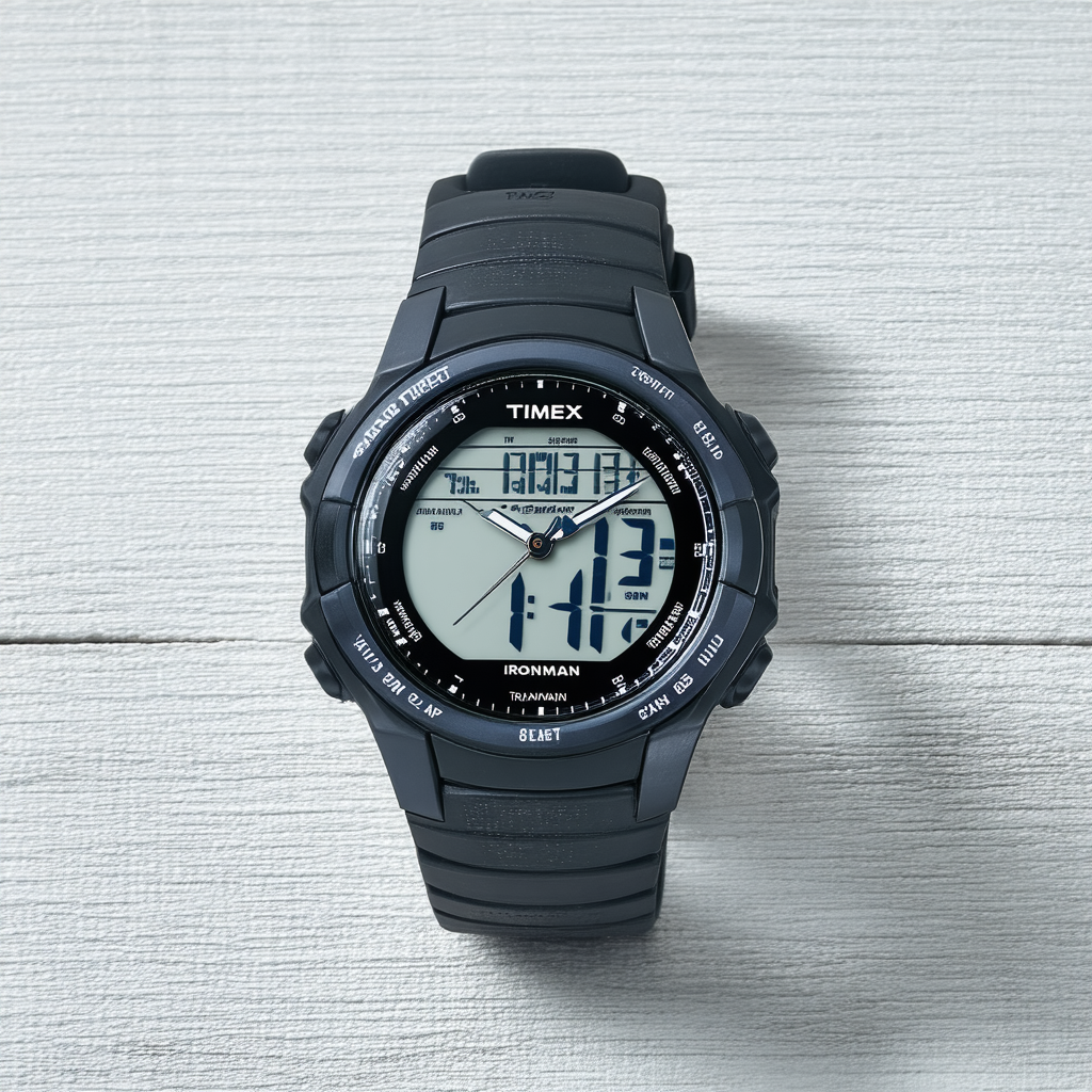 Timex Men's T56371 Ironman Triathlon 42 Lap Combo Analog Digital Dress Watch