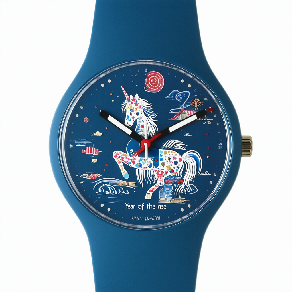 Swatch Year of the Horse Watch SUOZ169