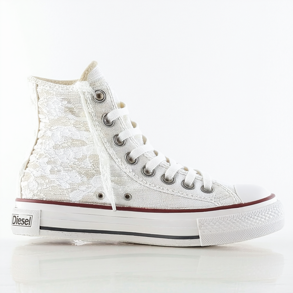 Diesel Women's S-astico Lace W-Sneaker Mid