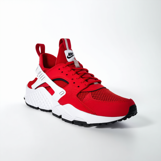 Nike Mens Huarache V Lax Challenge Red/White White Cleated Shoe 10 Men US