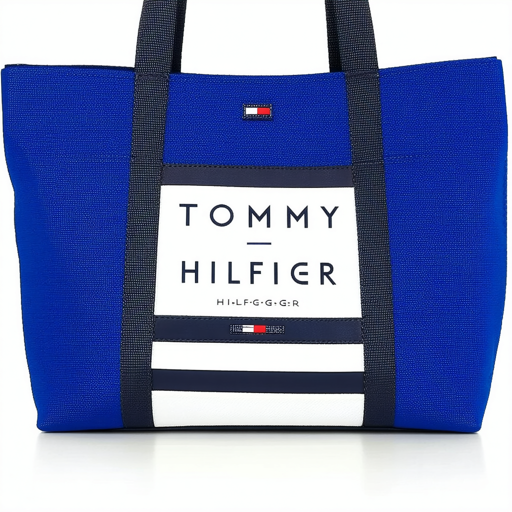 Tommy Hilfiger Tote Bag for Women Isla, Cobalt