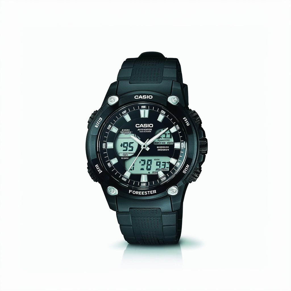 Casio Men's AQF100WD-9BV Forester Sports Thermometer Watch