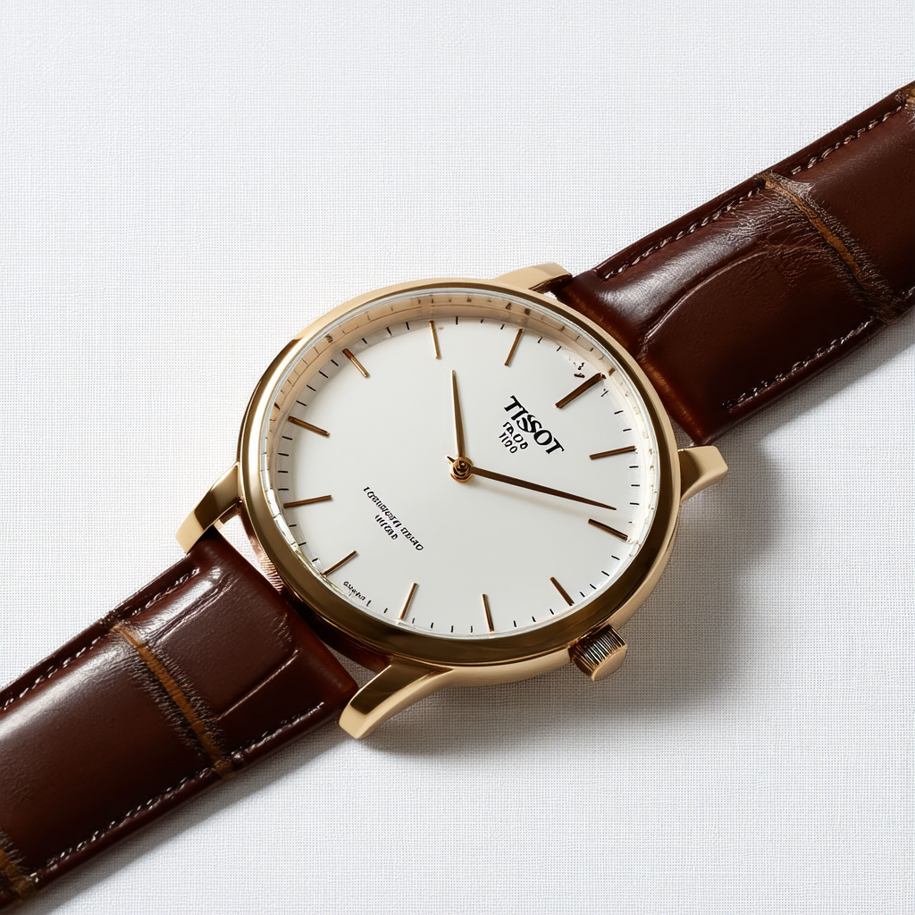 Tissot Dress Watch (Model: T1094073603100), Brown