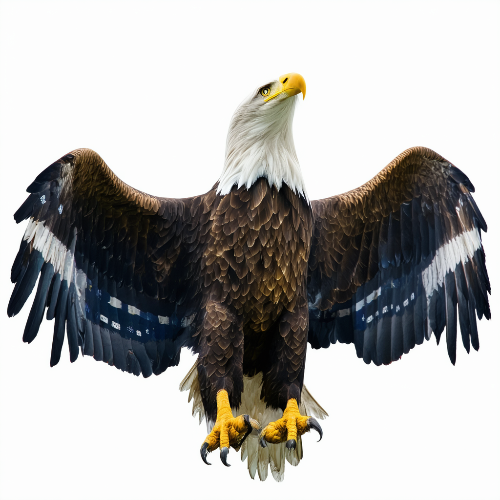 The Mountain Native Patriot Eagle