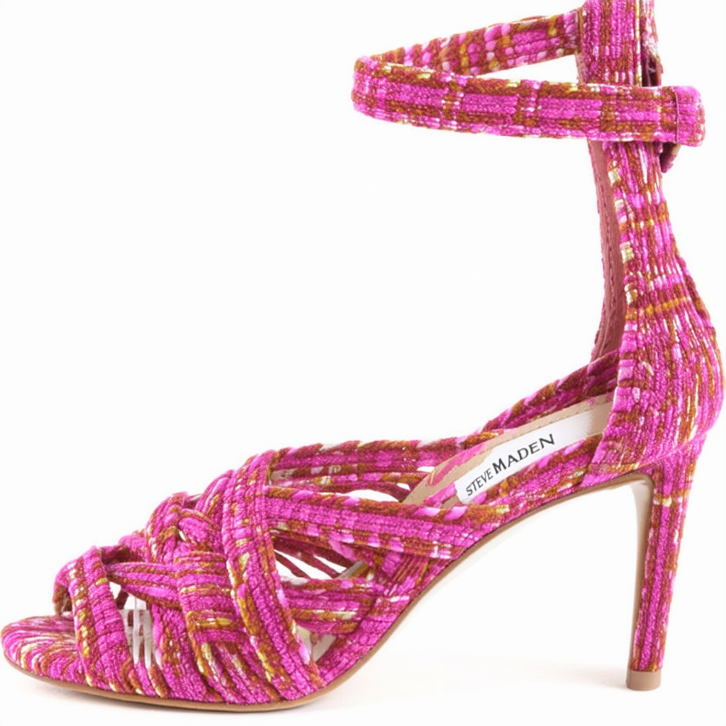 Steve Madden Women's Conncord, Fuchsia Multi, 8 M US