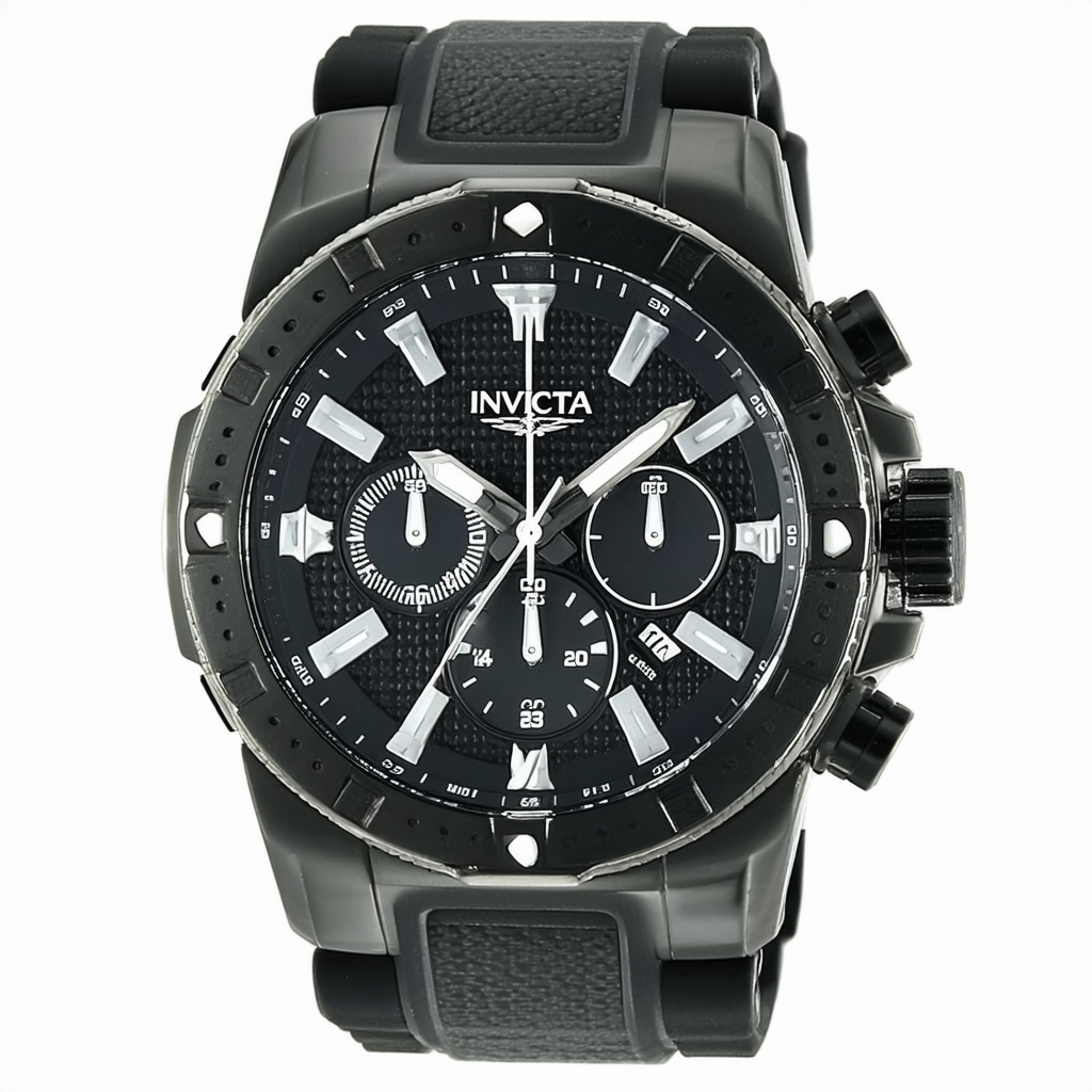 Invicta Men's 14193 Bolt Analog Display Swiss Quartz Black Watch
