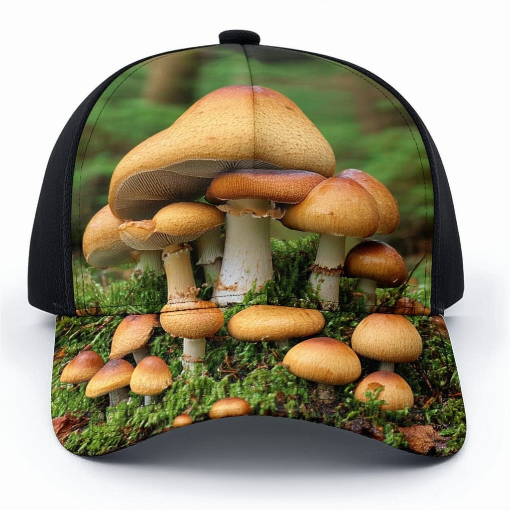 CafePress Morel Mushrooms Baseball Cap