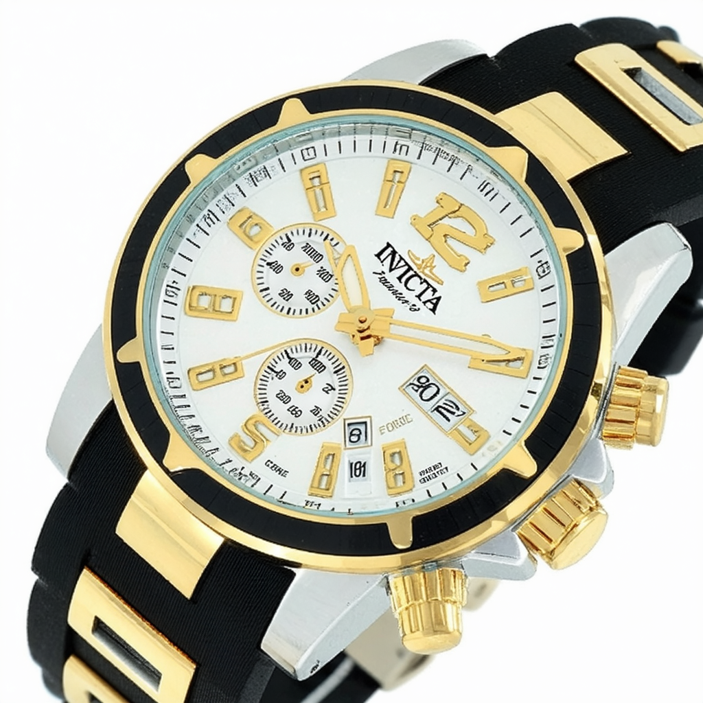 Invicta Men's 90162 I-Force Analog Display Quartz Two Tone Watch