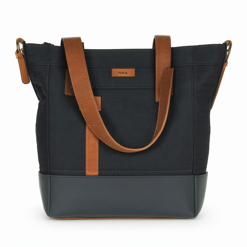 Fossil Memoir Colorblock Anthology Tote