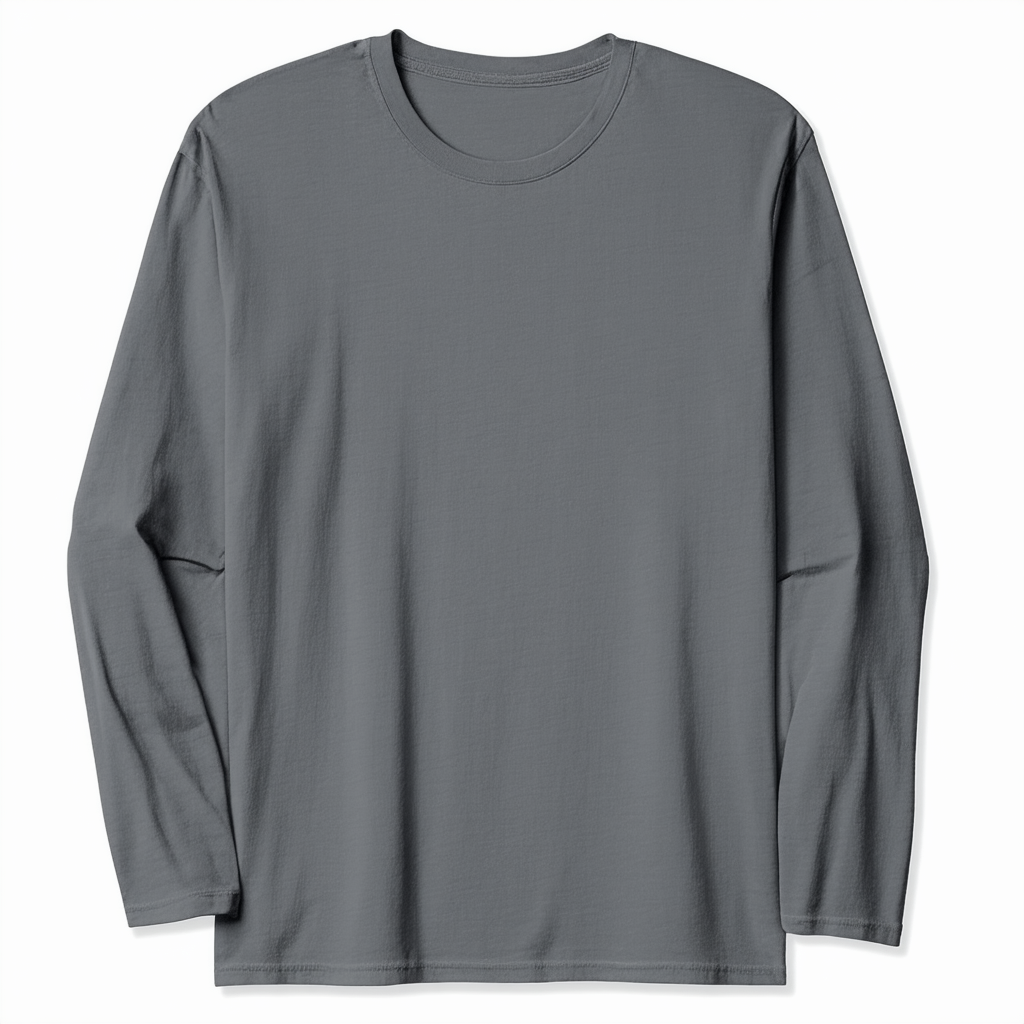 Hanes by Tagless T-Shirt_Smoke Gray_L