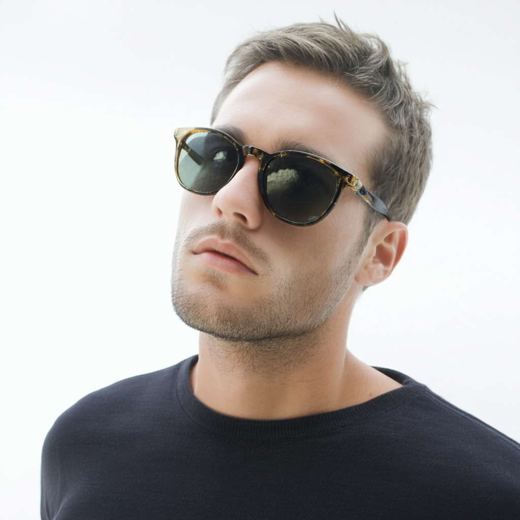Diesel Men's Dl00376105b Aviator Sunglasses