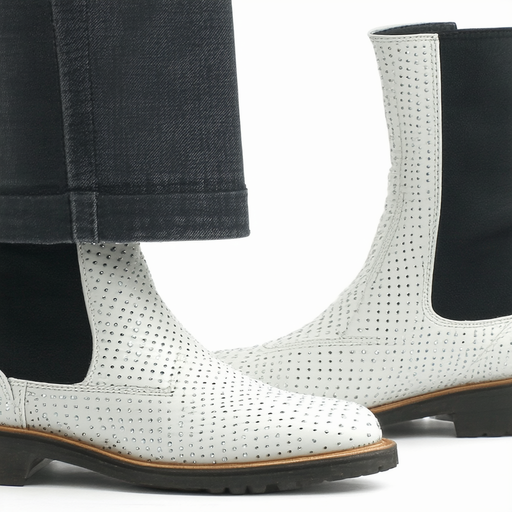 Calvin Klein Men's Wilder Diamond Perf Boot