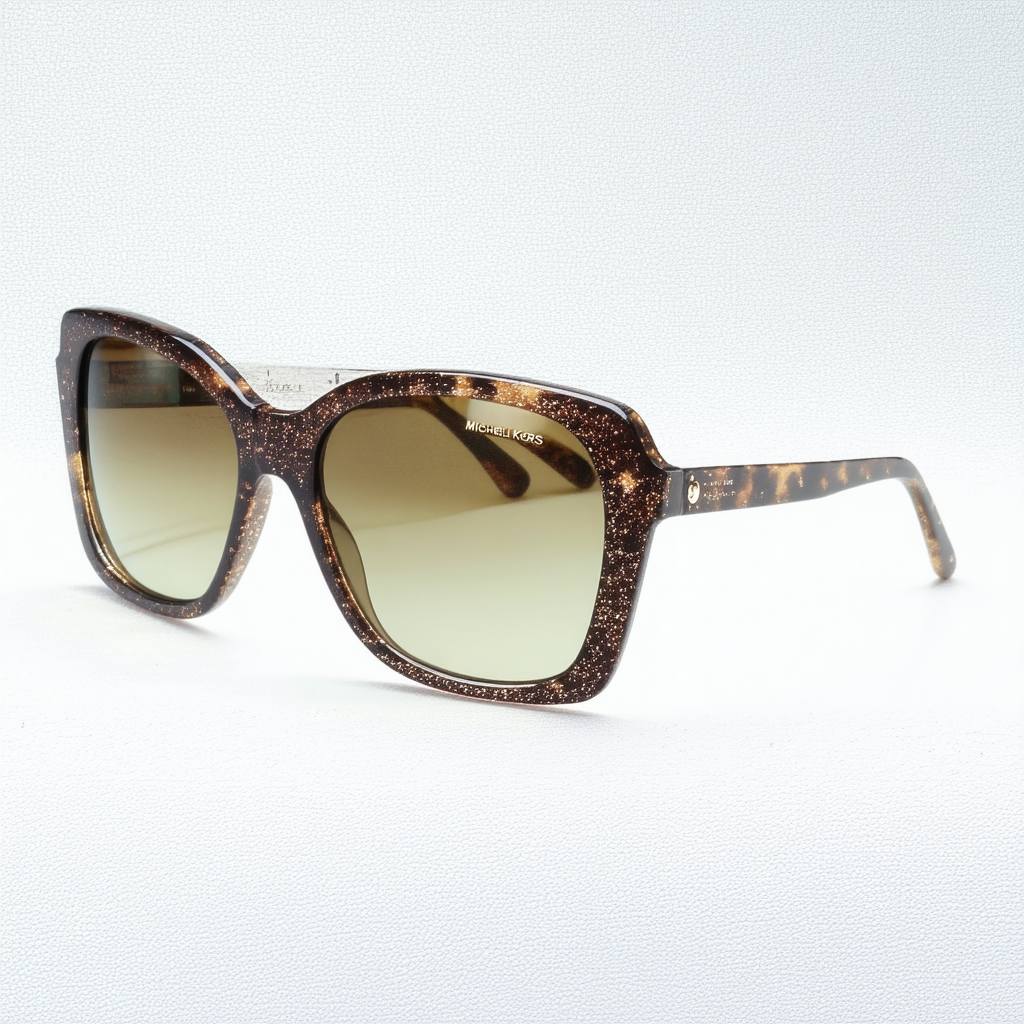 Michael Kors 2008B 404113 Tortoise Glitter 2008B Butterfly Sunglasses Lens Cate