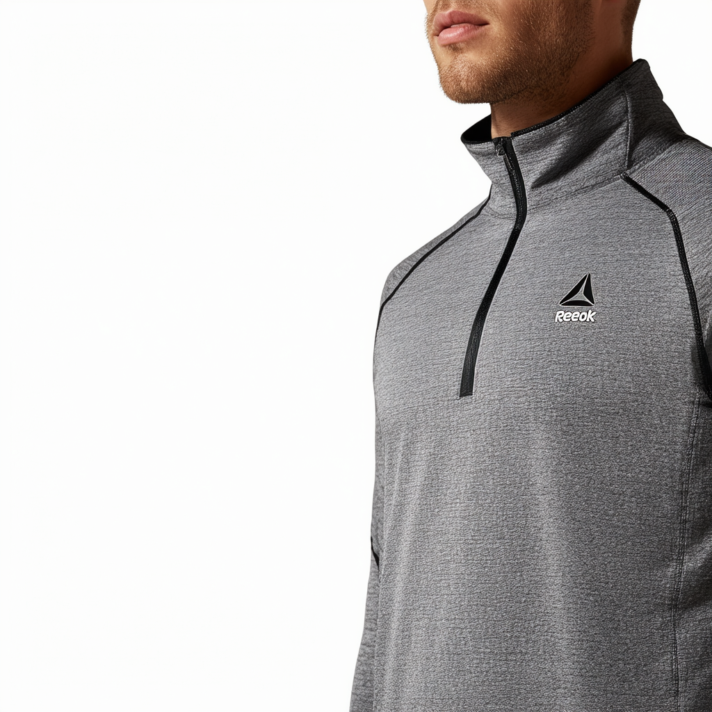 Reebok Men's One Series Run Quarter Zip Top