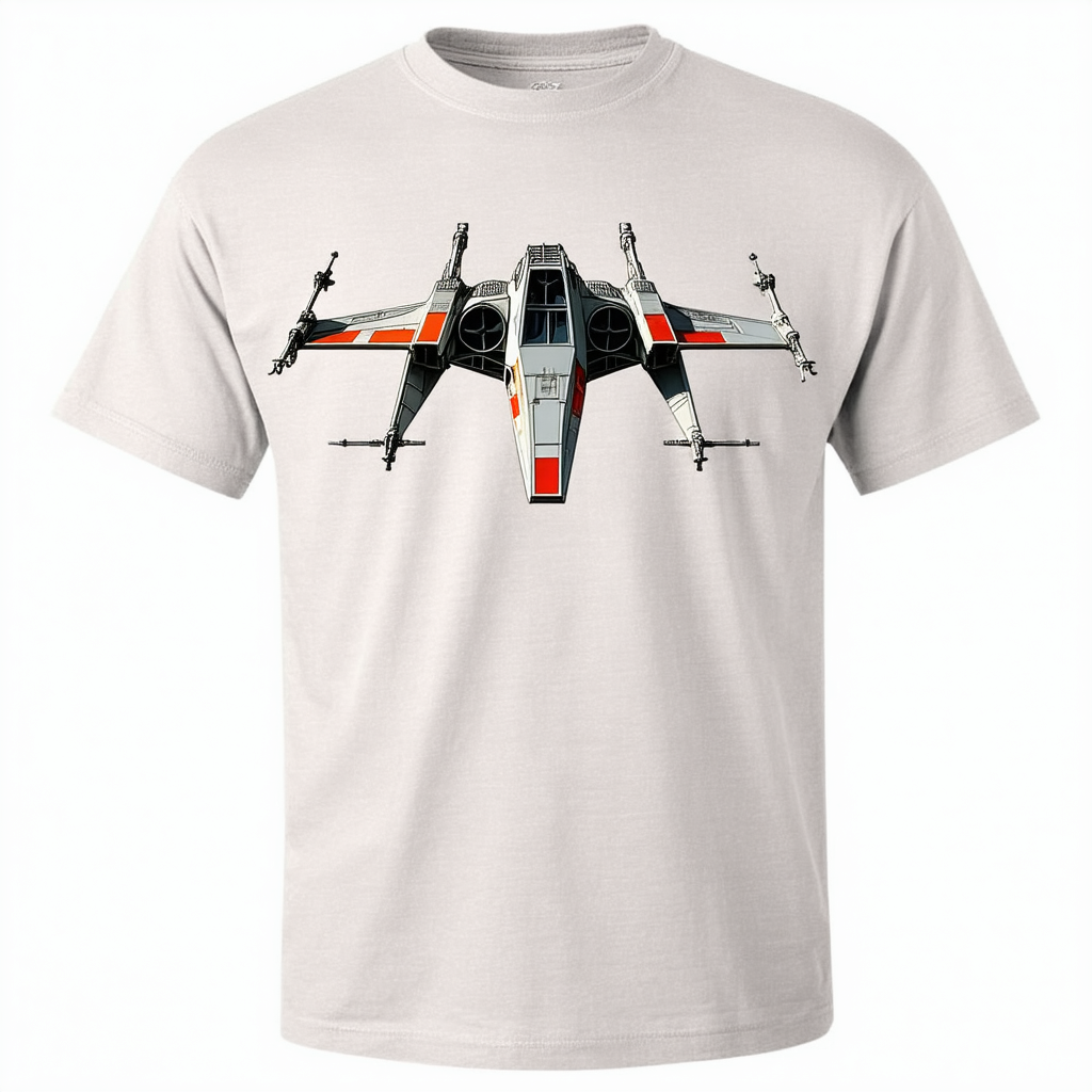 Men's Star Wars Rebel X-Wing Starfighter Corps Collegiate T-Shirt