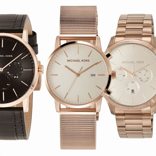 Michael Kors Men's MK8358 Rose Gold Stainless-Steel Quartz Watch