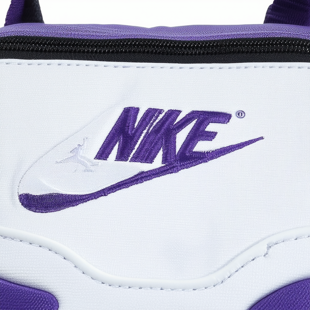 Nike Air Jordan Retro 13 Backpack (One Size, White/Purple)