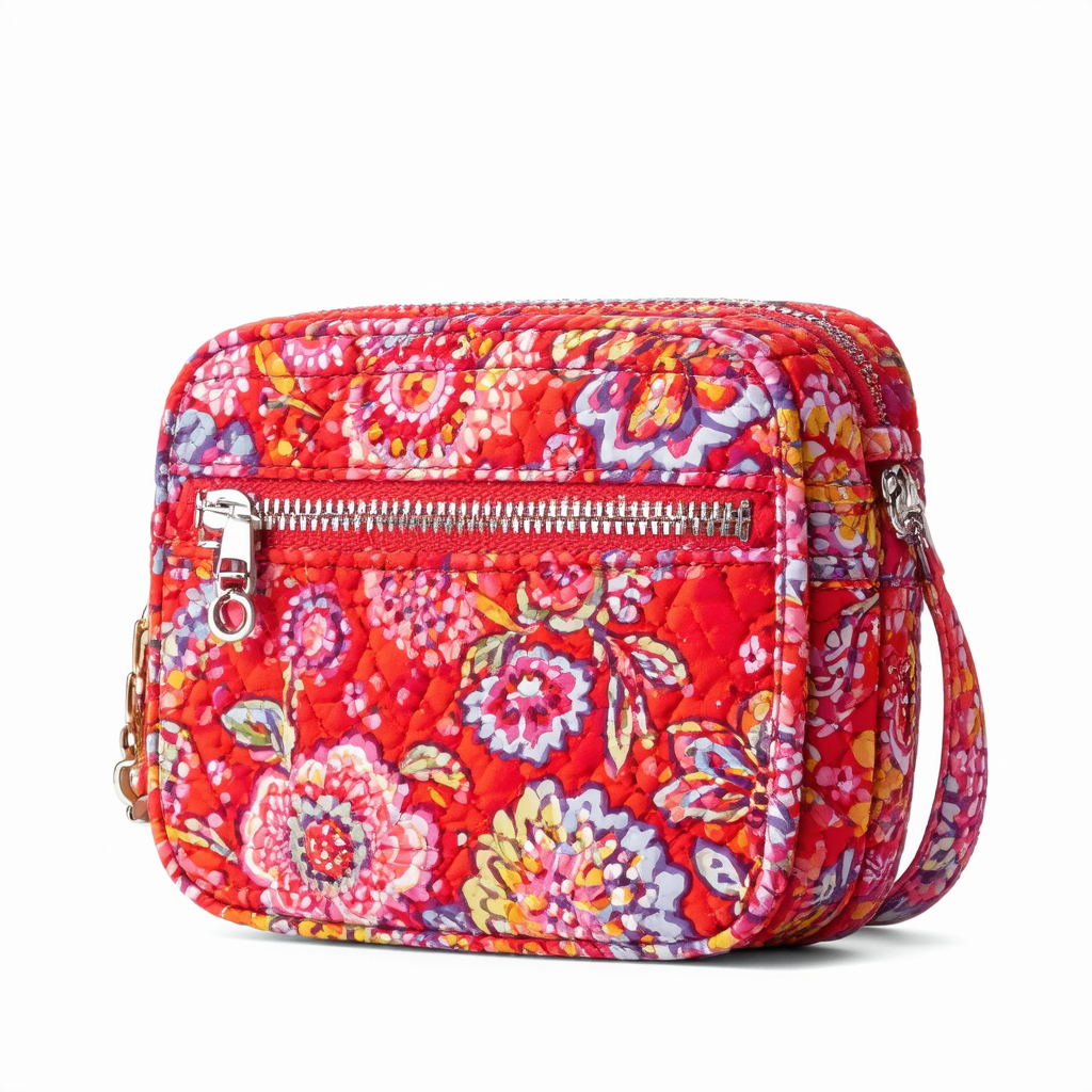Vera Bradley Mini Hipster Tango Red