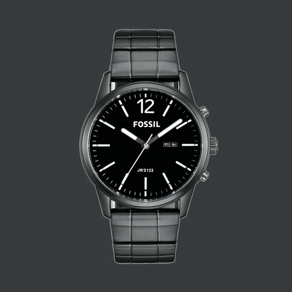 Fossil Digital Negative Display Black Dial Men's watch #JR1272