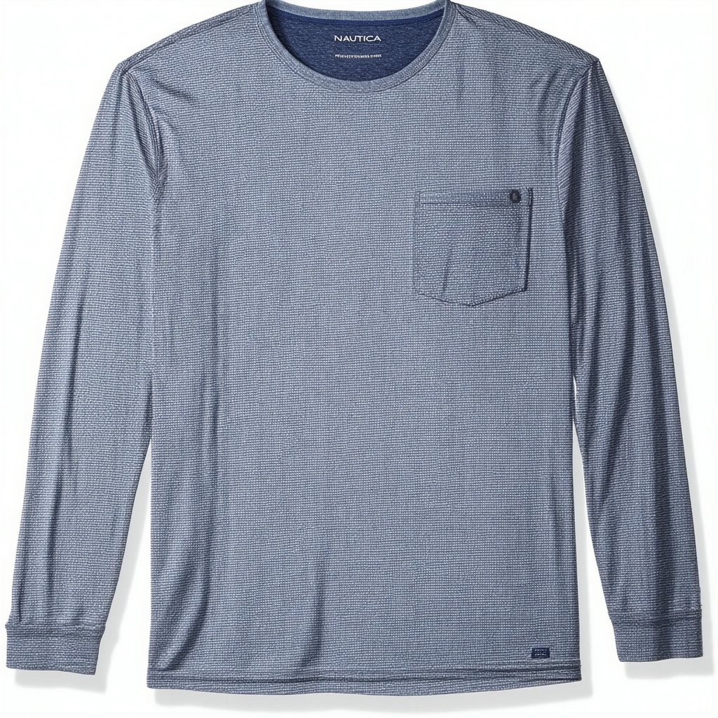 Nautica Men's Performance Deck Pocket T-Shirt