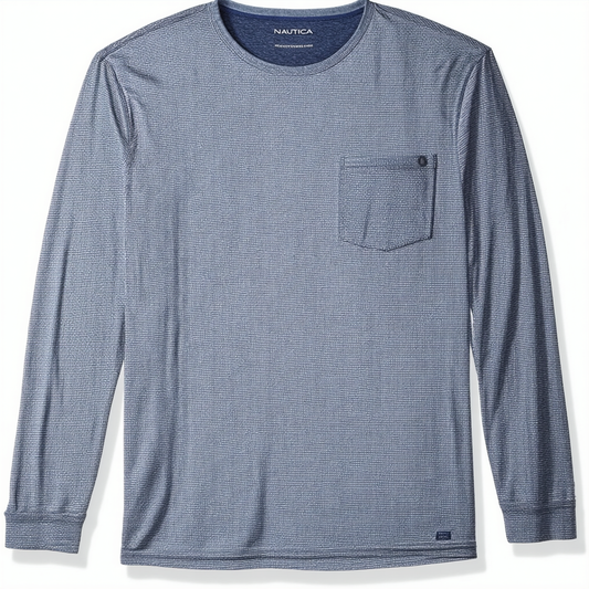 Nautica Men's Performance Deck Pocket T-Shirt
