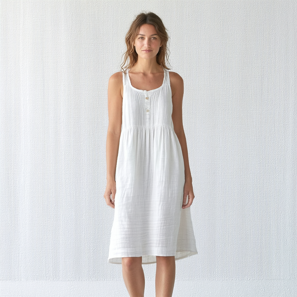 Lucky Brand Women's Cotton Gauze Dress