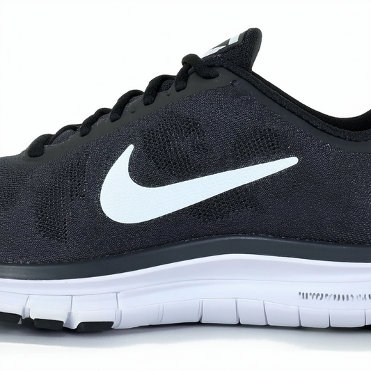 Nike Women's Flex Experience RN 2 Black/Mtllc Slvr/Wlf Gry/White Running Shoes 8 Women US