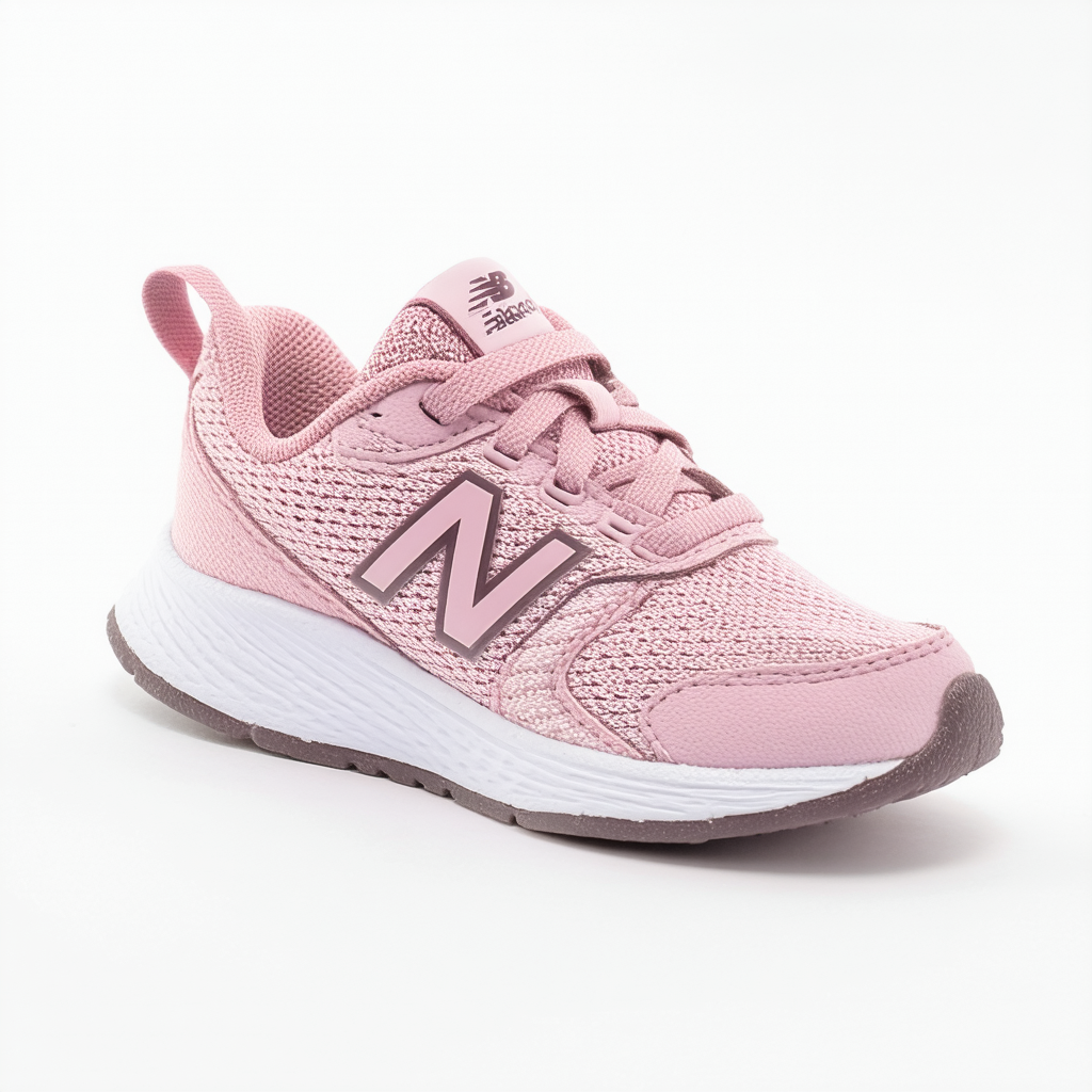 New Balance Kid's 519 V1 Alternative Closure Running Shoe, Peony, 10 M US Toddler