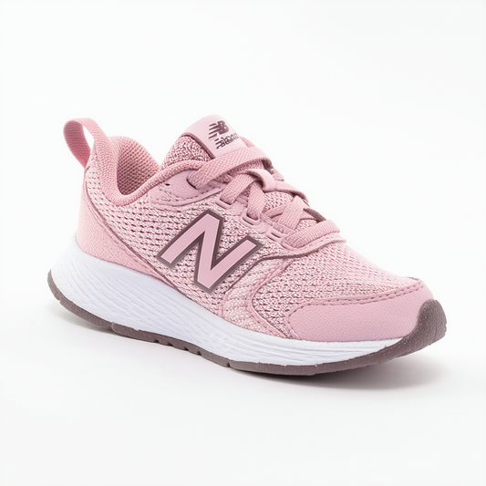 New Balance Kid's 519 V1 Alternative Closure Running Shoe, Peony, 10 M US Toddler