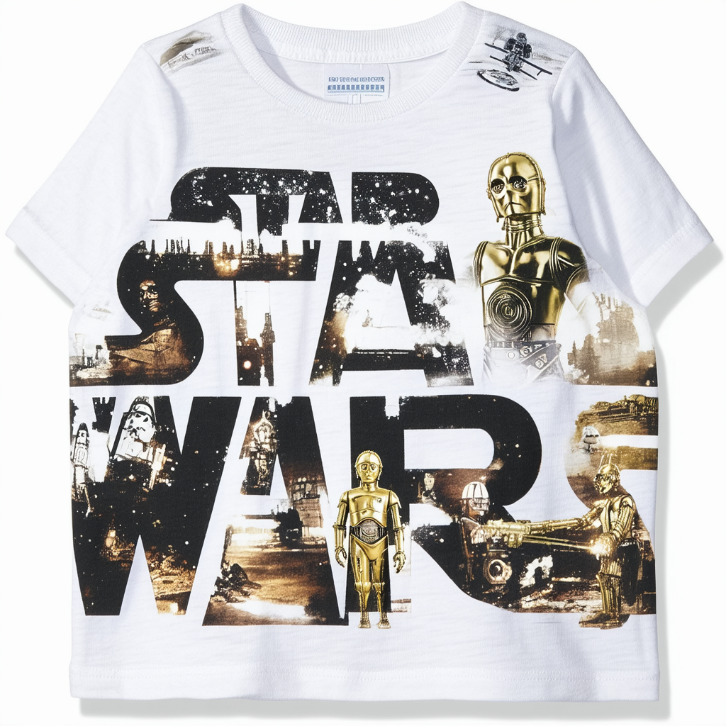 Star Wars Juniors Cute Quad Graphic T-Shirt