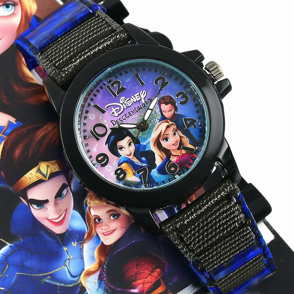 Disney Descendants Adult Sports Plastic Analog Quartz Watch