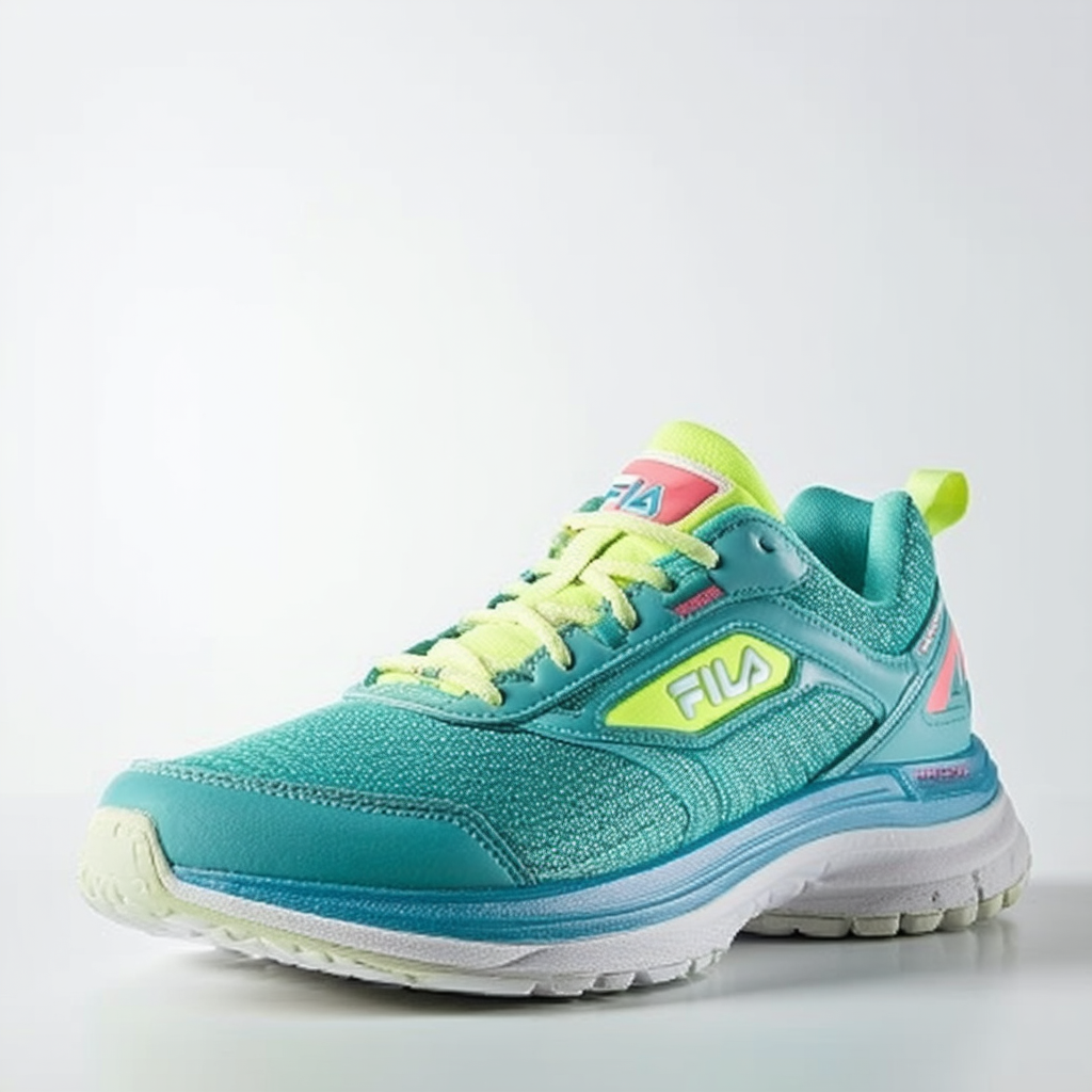 Fila Women's Neon Pyramid Running Shoe