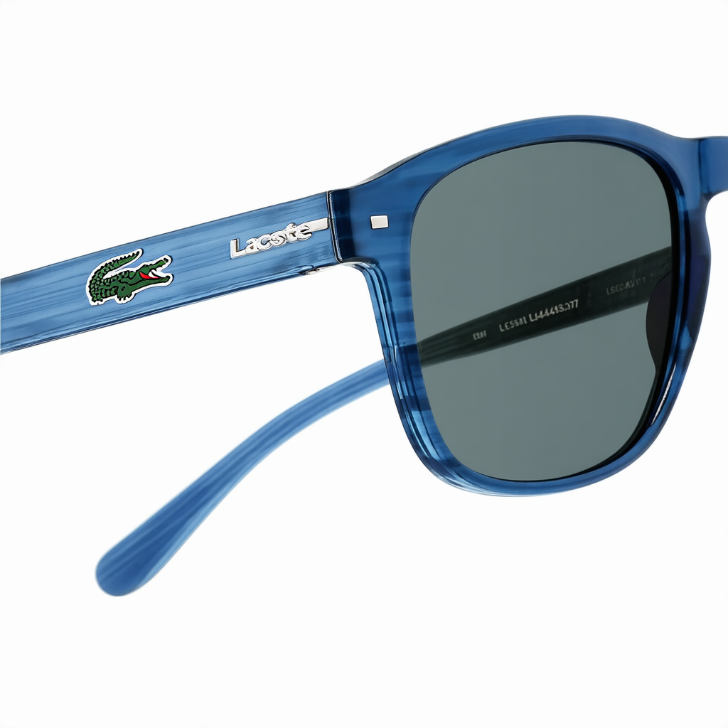 Lacoste Men's L653S.414.63-07 Sunglasses, Blue White, 63