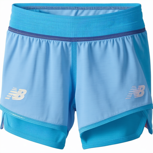 New Balance Girls' Layered Bike Short