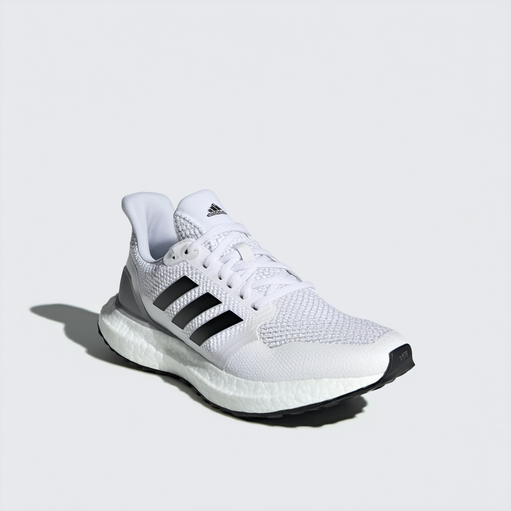 adidas Men's Nova Running Shoe, White/White/Grey, 10 M US