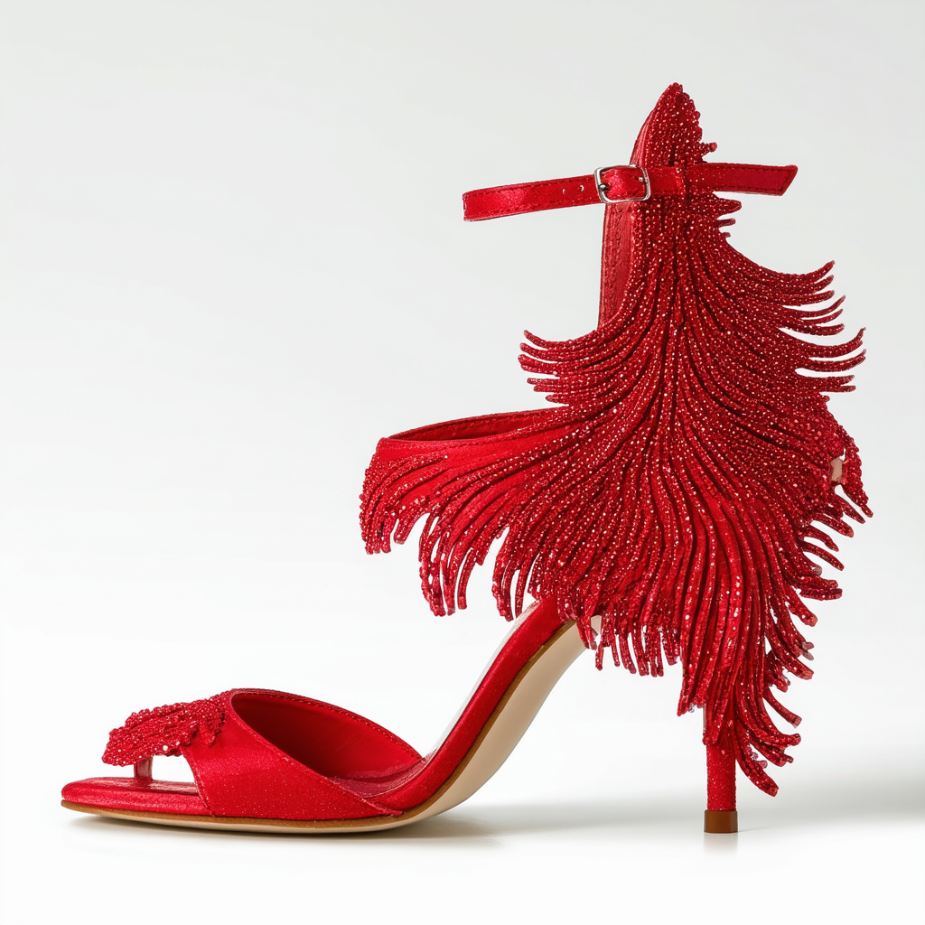 FASHION MERMAID STILLETTO Red