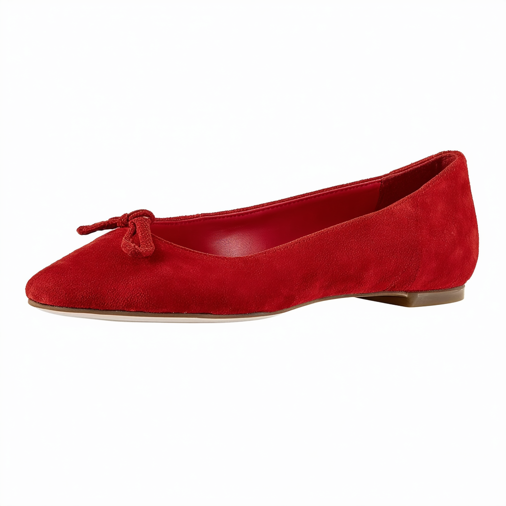 Nine West Women's Lobster Suede Ballet Flat