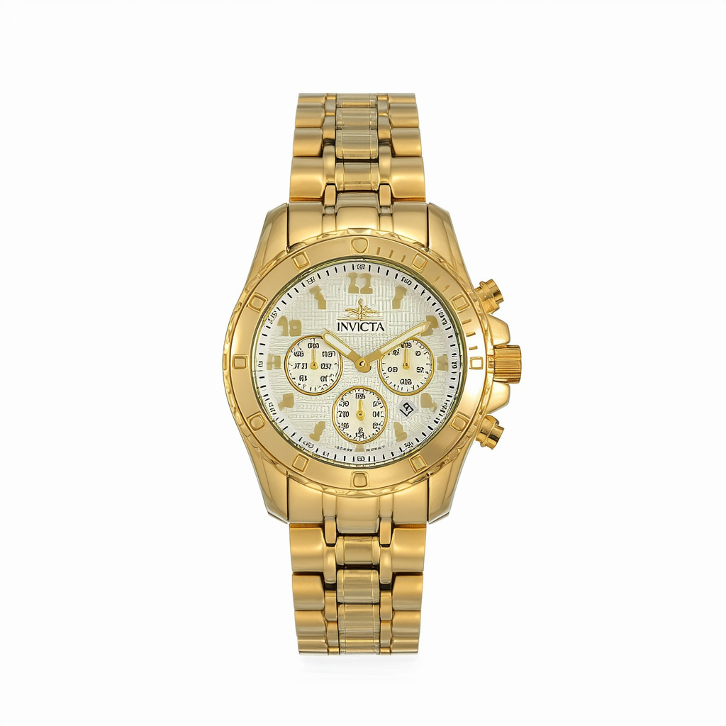 Invicta Men's 1205 "II Collection" 18k Gold-Plated Watch