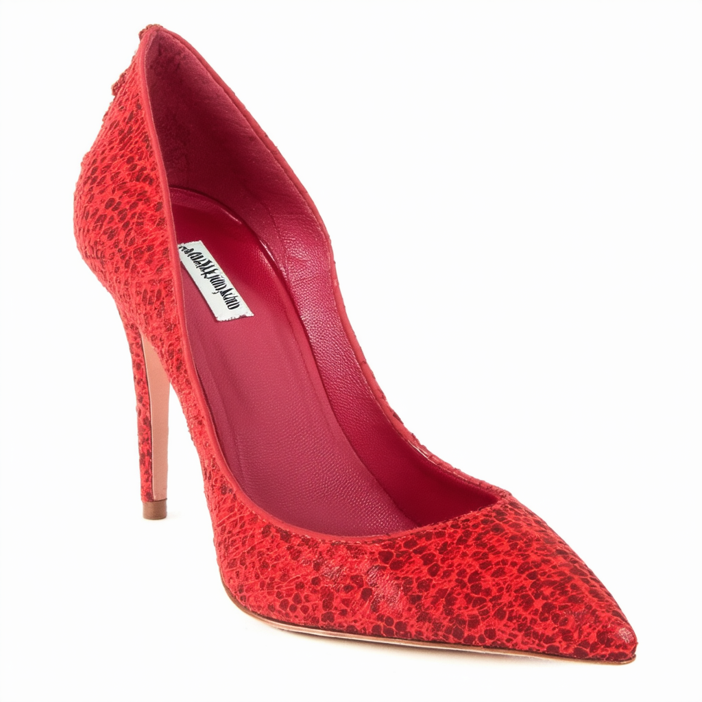 Betsey Johnson Women's SB-Rocky Pump, RED, 7