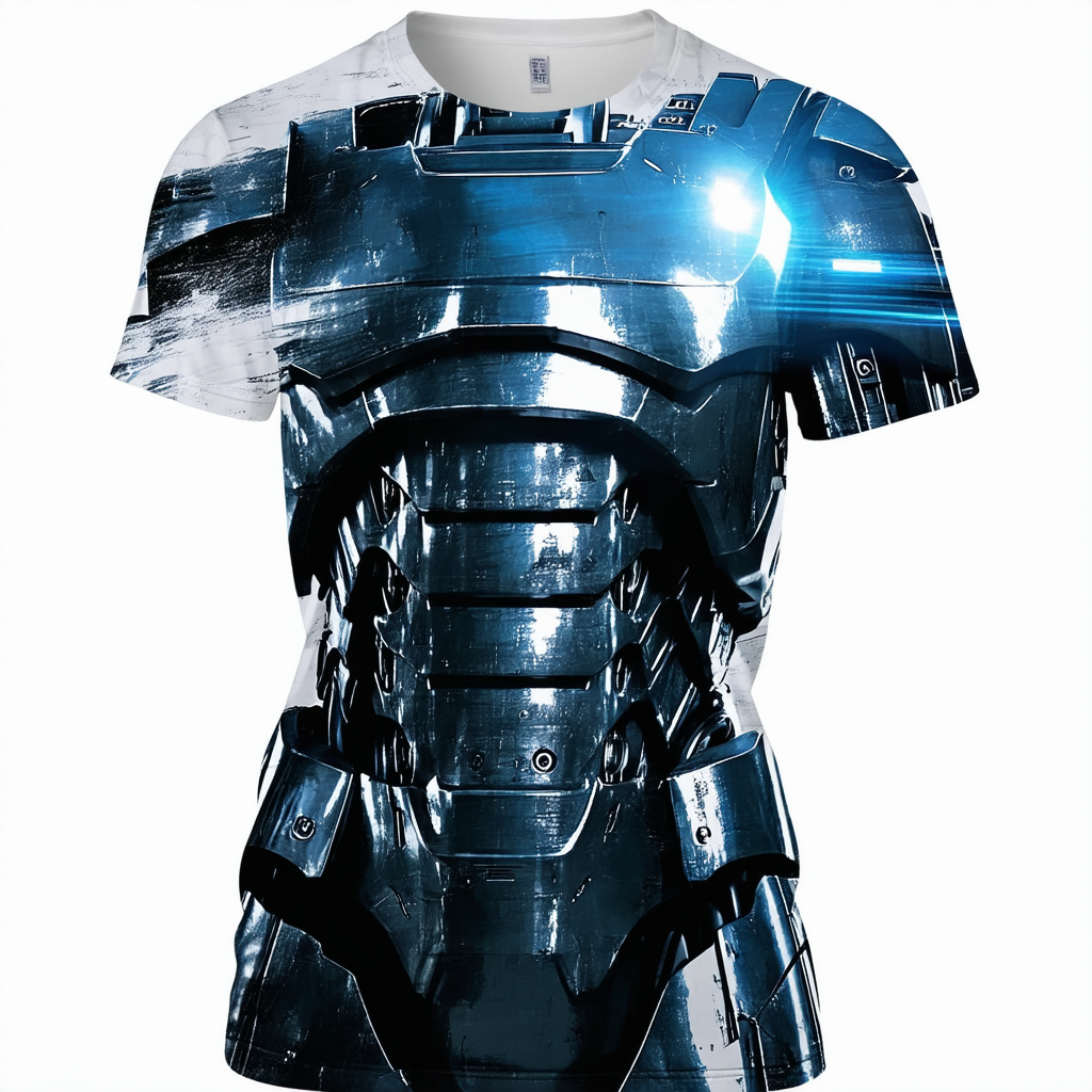 Robocop Murphy Split Unisex Adult T Shirt for Men and Women