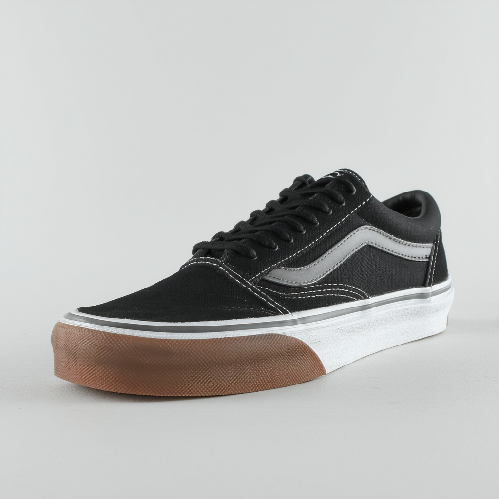 Vans Old Skool Canvas, Unisex Adults Trainers, Black (Gum Bumper/Black/True White), 6.5 (40 EU)