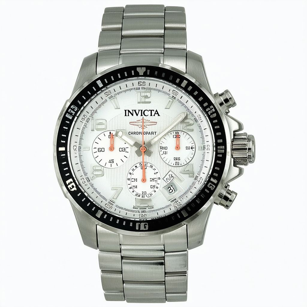 I By Invicta Men's 90187-002 Chronograph Stainless Steel Watch