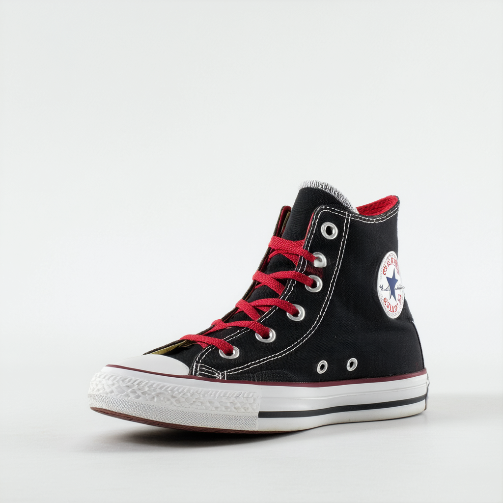 Converse Chuck Taylor Hi Top/Black/Red / 135837F 008