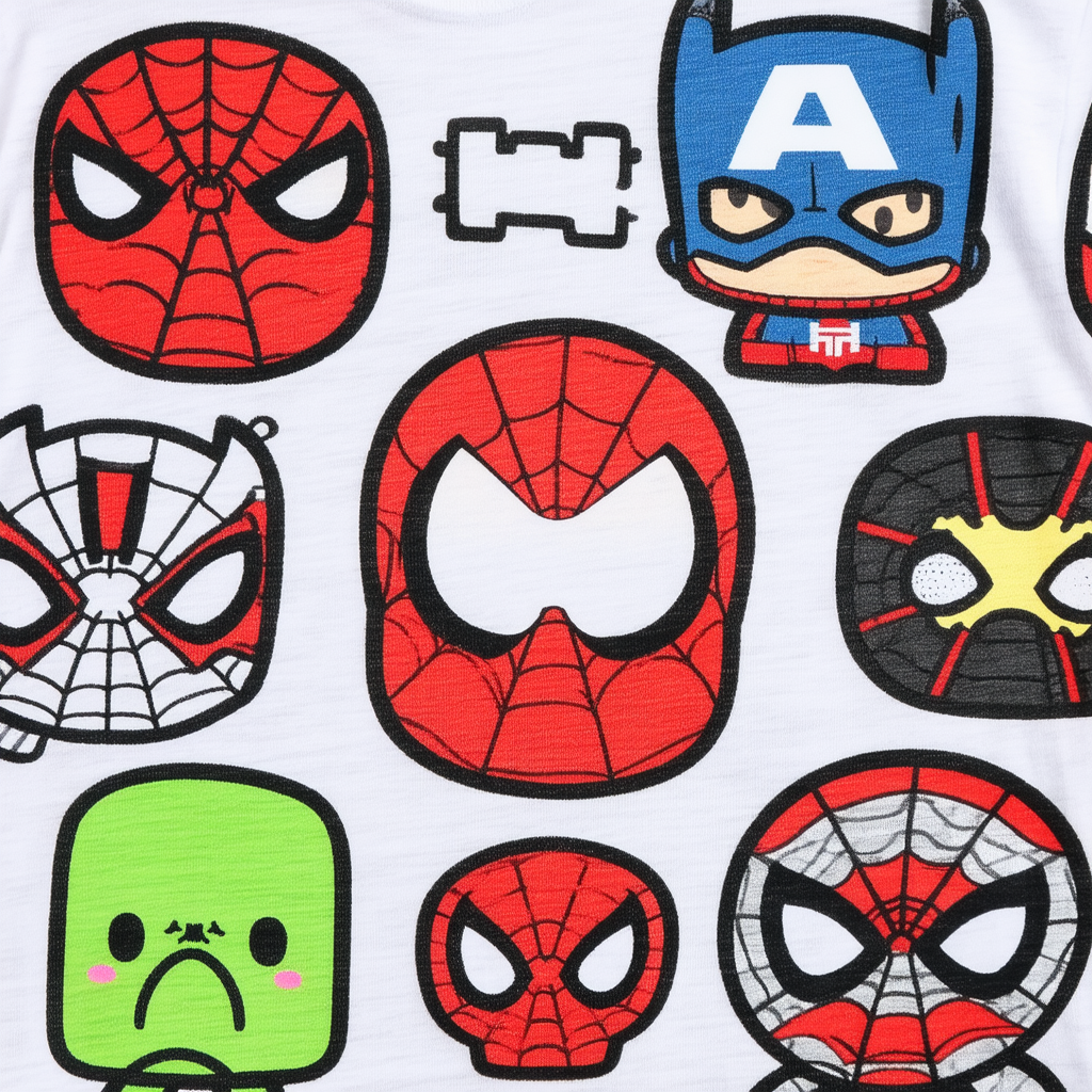 Men's Marvel Kawaii Heroes T-Shirt