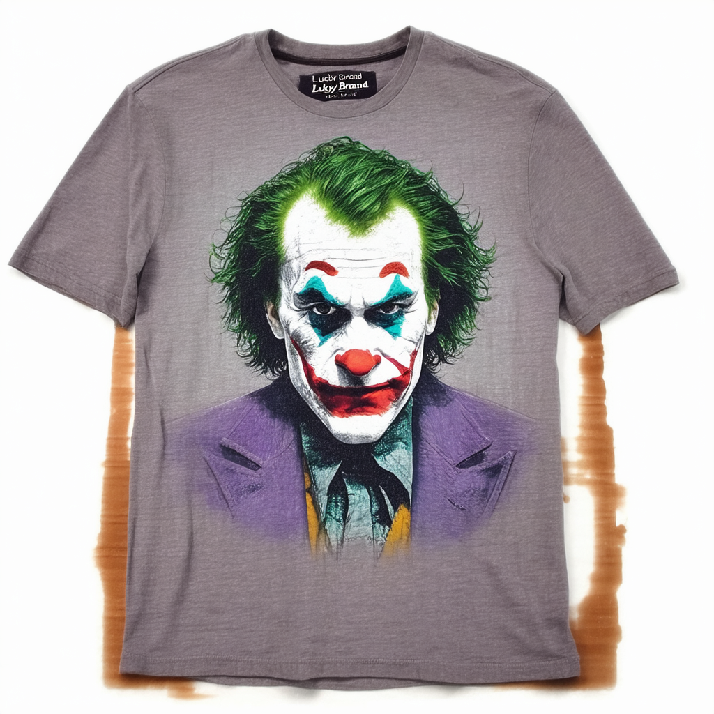 Lucky Brand Men's Short Sleeve Crew Neck Joker Tee