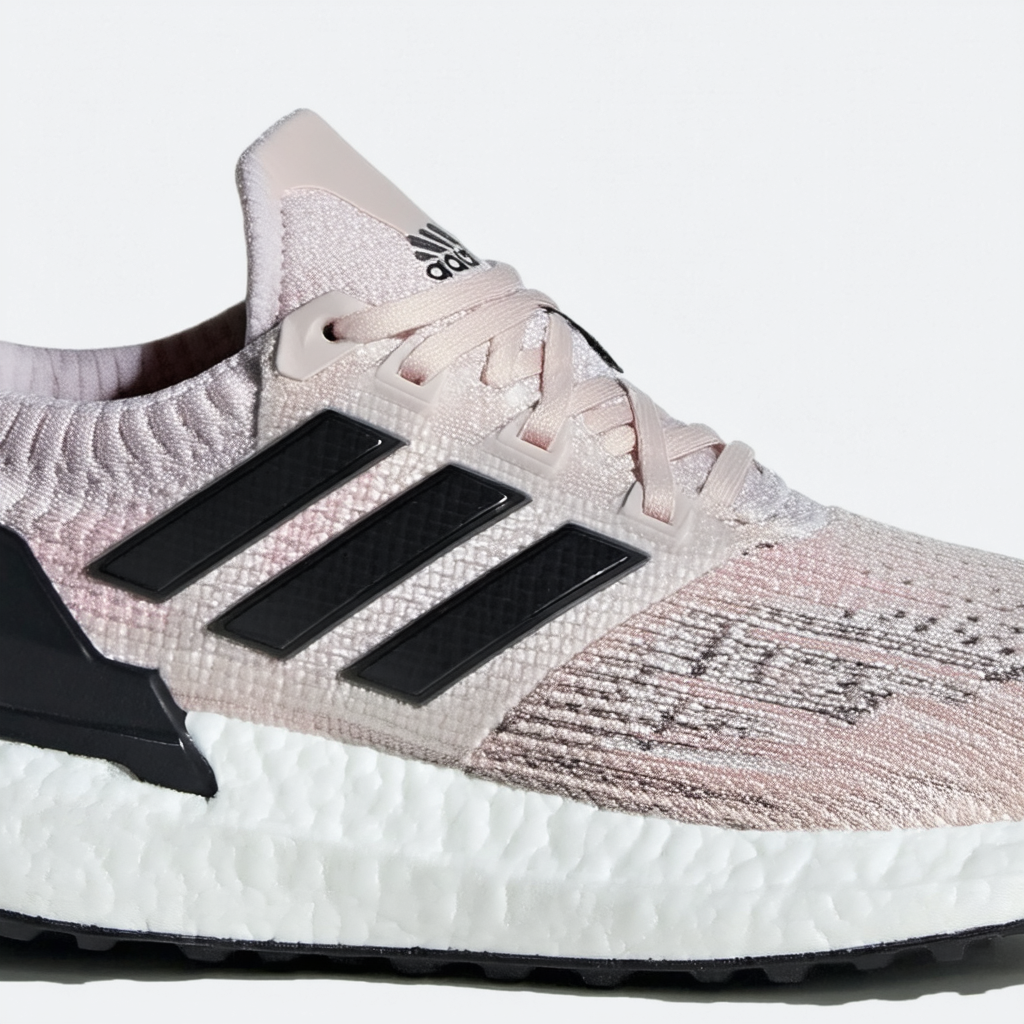 adidas Women's Supernova + Running Shoe, Ecru Tint/Carbon/Beam Pink, 6.5