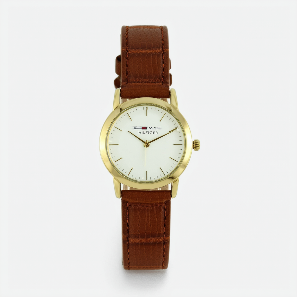 Tommy Hilfiger Women's 1700378 Brown Leather Watch