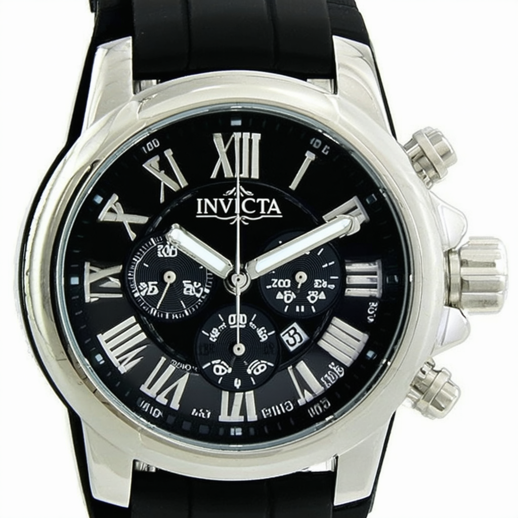Invicta Men's 11138 S1 Puppy Chronograph Black Dial Watch