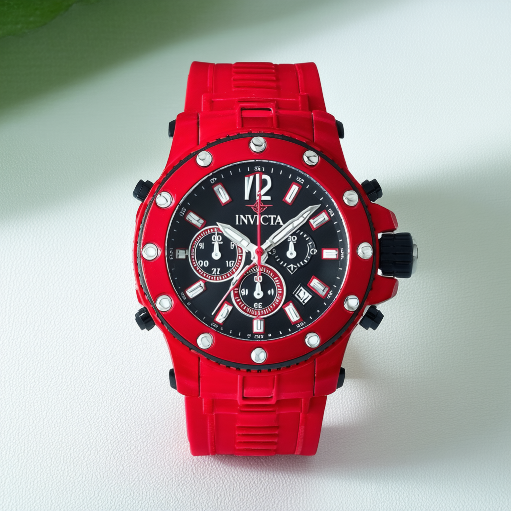 Invicta Men's 23870 Bolt Analog Display Quartz Red Watch