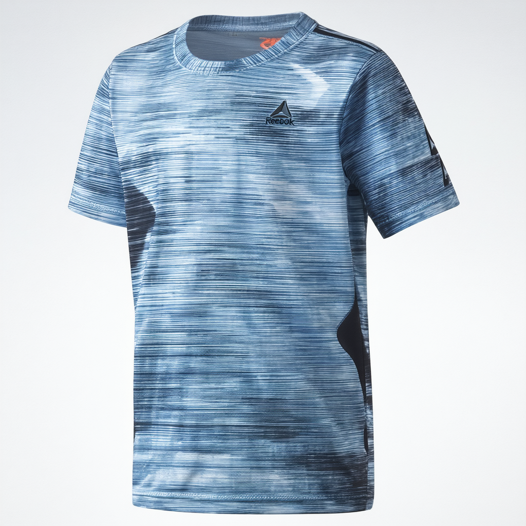 Reebok Boys' Lead with Speed Space Dye T-Shirt